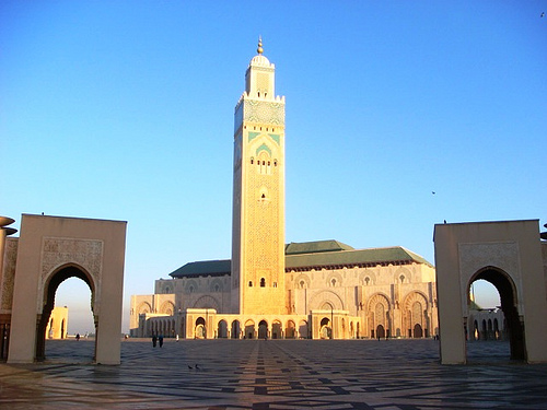 King Hassan II Mosque in Casablanca, Morocco