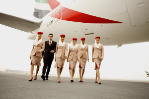 Emirates flight crew
